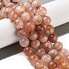 Natural Sunstone Beads Strands G-P488-04B-01-2