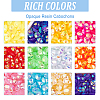 12 Colors Opaque Resin Cabochons CRES-PH0001-05-6