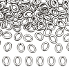 100Pcs 304 Stainless Steel Open Jump Rings STAS-UN0063-41A-1