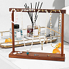 Wooden Necklace Organizer Display Stands ODIS-WH0331-20A-5