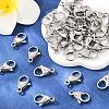 Tarnish Resistant 316 Surgical Stainless Steel Lobster Claw Clasps STAS-316-FL15A-6