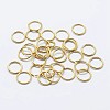 925 Sterling Silver Saw Cut Open Jump Rings STER-F036-02G-1x5mm-1