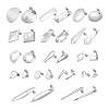 304 Stainless Steel Stud Earring Findings STAS-UN0002-88P-1