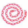 Handmade Transparent ABS Plastic Cable Chains KY-S166-001E-2