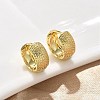 Brass Hoop Earrings EJEW-F359-10G-03-1