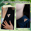 6Pcs 6 Styles Alloy Rhinestone Cabochons FIND-SC0009-45-5