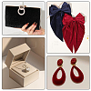12Sheets 6 Colors Jewelry Flocking Cloth DIY-CY0004-14B-6