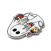 Halloween Printed Acrylic Pendants MACR-O046-06A-3