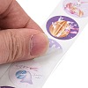 8 Patterns Easter Theme Self Adhesive Paper Sticker Rolls X1-DIY-C060-03F-4