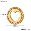 304 Stainless Steel Pendants STAS-OY012-61G-2