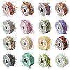 16 Rolls 16 Colors Hand Rubbed Cotton Thread Sets ST-CJ0042-001-1