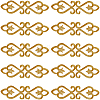 20Pcs Flower Polyester Computerized Embroidery Sew on Patches PATC-CY0001-33-1