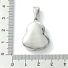 Non-Tarnish 304 Stainless Steel Pendants STAS-L275-19P-3