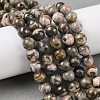 Natural Rhodonite Beads Strands G-P524-A01-02-2