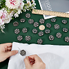 20Pcs Alloy Shank Buttons BUTT-PH0001-58AS-3