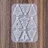 Christmas Pendants DIY Silicone Mold DIY-K073-19B-4