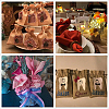 Burlap Packing Pouches Drawstring Bags ABAG-BC0001-02-8