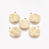 201 Stainless Steel Pendants STAS-F166-06G-1