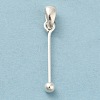 925 Sterling Silver Pendant Bails STER-P048-01B-S-1