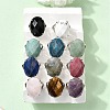 Gemstone Finger Rings RJEW-C154-01-1