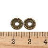 Tibetan Style Alloy Spacer Beads TIBE-P003-43AB-2