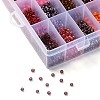 288G 24 Colors Glass Seed Beads SEED-JQ0005-01B-4mm-4