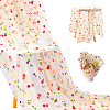 6 Yards Polyester Flower Mesh Embroidery Fabric DIY-NB0015-62-6