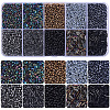 100G 10 Styles Glass Seed Beads SEED-PA0001-47-7