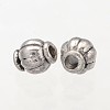 Barrel Tibetan Silver Spacer Beads LS-X-A575-NF-3