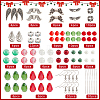 SUNNYCLUE DIY Christmas Fairy Earring Making Kit DIY-SC0022-71-2