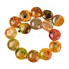 Dyed Natural Agate Beads Strands G-U029-G01-3