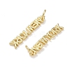 Brass Pendants KK-H256-02G-06-2