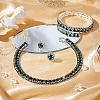 1Set Alloy Rhinestone Bracelets & Necklace & Stud Earring for Women SJEW-UN0001-12A-2
