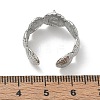 304 Stainless Steel Cuff Open Ring Setting SA-CBA37BC-08B-P-3