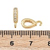 Brass Micro Pave Cubic Zirconia Pendants KK-A269-08G-3