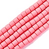 Handmade Polymer Clay Bead Strands CLAY-ZX006-01-18-2