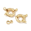 Brass Spring Ring Clasps KK-CBAD851-02G-03-2