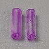 300Pcs Transparent Glass Round Bugle Beads GLAA-WH0015-74A-2