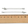 SHEGRACE Brass Curb Chain Extender XGR0149P-164P-3