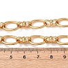 10MM 304 Stainless Steel Oval Link Chain Necklaces for Women NJEW-G194-04G-5