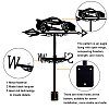 Orangutan Iron Wind Direction Indicator AJEW-WH0265-030-3