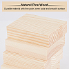 Olycraft Pine Wooden Children DIY Building Blocks WOOD-OC0001-40-5