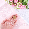 20Pcs Glass Bead Cone for Wind Chimes Making GLAA-SP0001-02-3