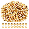 400Pcs Rack Plating Brass Beads KK-ME0001-71-1