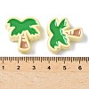 10Pcs Acrylic Enamel Beads OACR-H048-01A-01-3