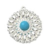 Dyed Synthetic Turquoise Pendants LS-STAS-G374-05S-18-1