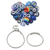 DIY European Style Bracelet Making Kits DIY-YW0008-12G-1