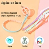 Silicone Baby Pacifier Holder Chains SIL-P004-B02-3