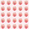 60Pcs Synthetic Shell Dyed Beads SHEL-PA0001-01B-6