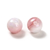 Opaque Acrylic Beads OACR-Z016-01A-11-2